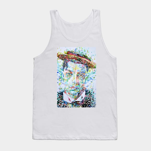 BUSTER KEATON watercolor portrait .1 Tank Top by lautir